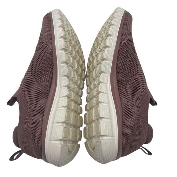 Skechers Memory Foam Slip On Sneakers Mauve Size 7 - Picture 7 of 9